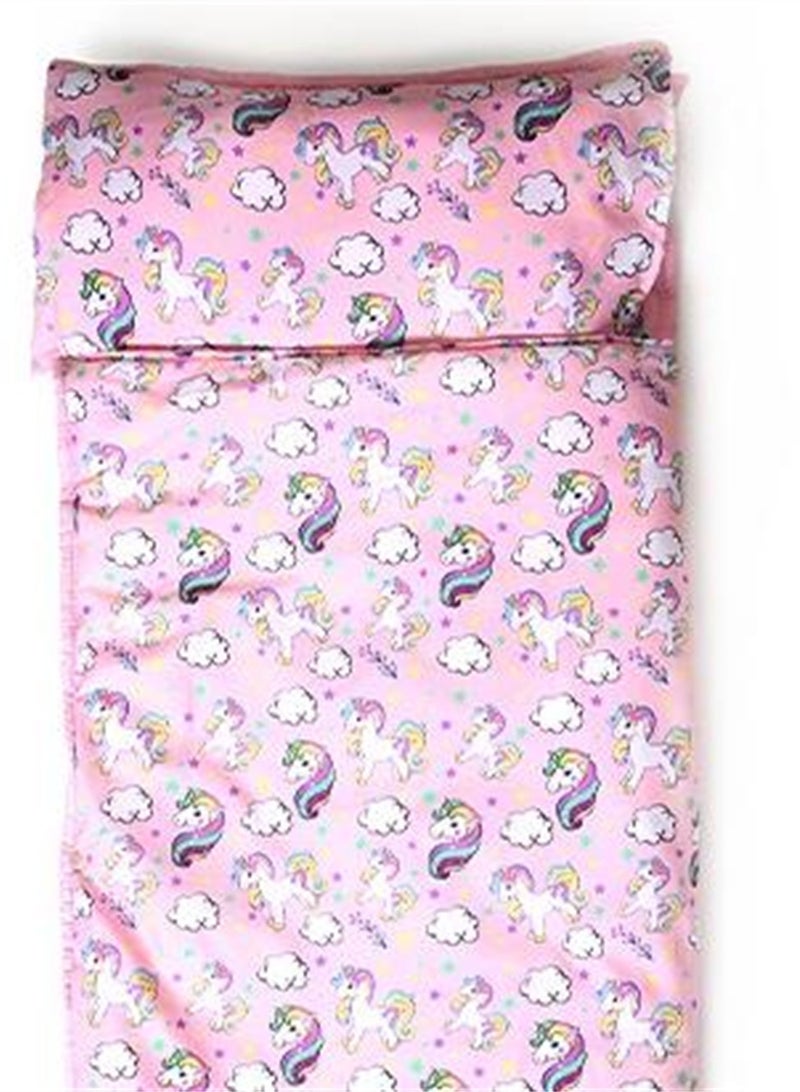 120cm outdoor sleeping bag cotton cartoon sleeping bag quilted warm sleeping bag  - Image 4