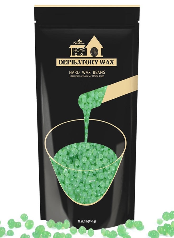 Lifestance Aloe Vera Wax Beads, Wax for Sensitive Skin, Hair Removal Wax Beans for Face, Legs, Coarse & Fine Hair, Pearl Beads, Unisex, 16 Ounce, 20 Count - Image 1