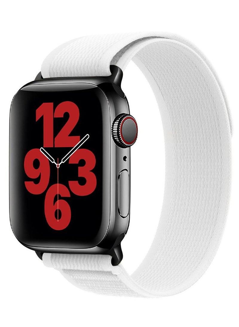 Generic Apple Watch Strap 38mm 40mm 41mm Band Trail Loop Stretchy Soft Nylon Band Adjustable Sports Strap for Apple Watch Series 7/SE/6/5/4/3/2/1  - Image 3