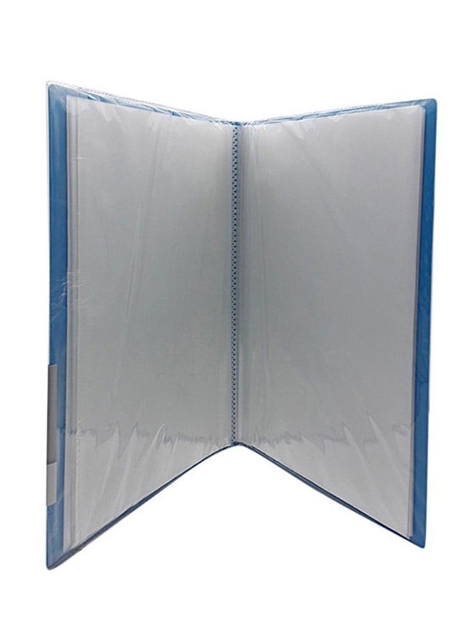 ديلي مجلد ملفات بجيب أمامي بحجم A4 سعة 60 جيبًا، ألوان متنوعة - Image 3