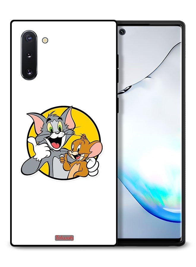 Tolwak Samsung Galaxy Note 10 Protective Case Cover Tom And Jerry - Image 1