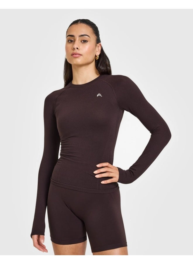Oneractive Seamless Fitted Long Sleeve Top - Image 1