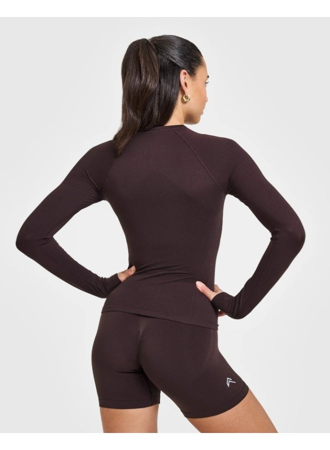 Oneractive Seamless Fitted Long Sleeve Top - Image 2