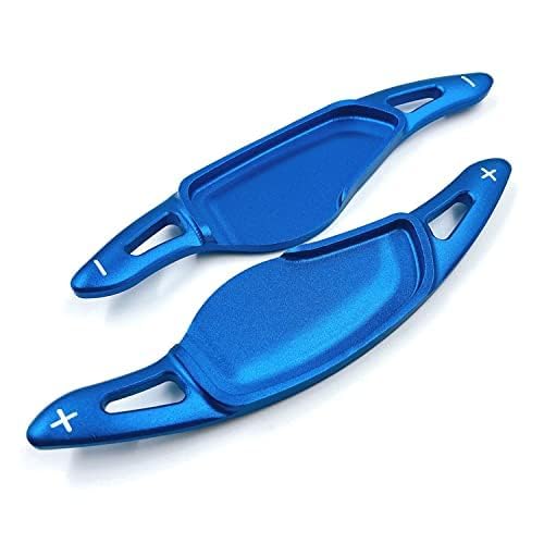 NeekTail Aluminum Alloy Paddle Shifter Compatible with BMW (2018-2024, G Platform) FIT 3 4 5 6 7 8 X3 X4 X5 X6 X7 Z4 Series (Blue) - Image 4