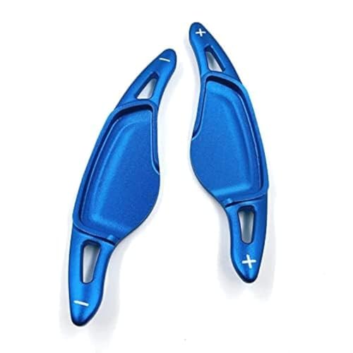 NeekTail Aluminum Alloy Paddle Shifter Compatible with BMW (2018-2024, G Platform) FIT 3 4 5 6 7 8 X3 X4 X5 X6 X7 Z4 Series (Blue) - Image 1