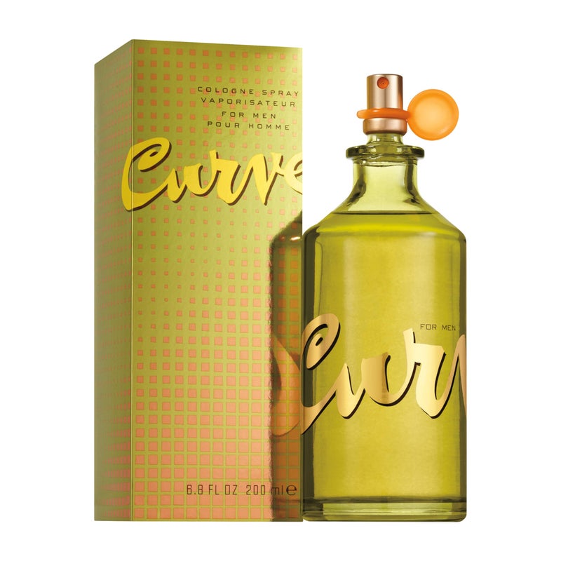 Curve Men's Cologne Fragrance Spray, Spicy Wood Magnetic Scent for Day or Night, 6.8 Fl Oz - Image 1
