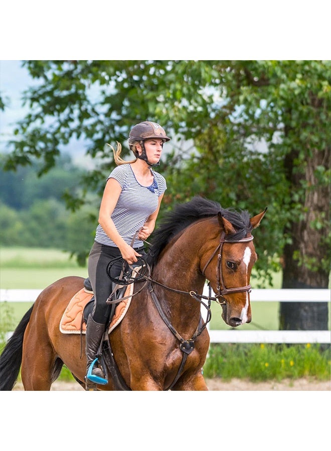 كيلا سوط ركوب من الجلد الصناعي، سياط للفروسية مناسبة لرياضات الفروسية الخارجية، أدوات للفروسية، سباقات الأداء المسرحي - Image 3