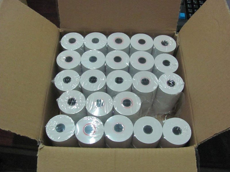 NO 79mm x 65mm Diameter Thermal Paper Roll (Pack of 50 Rolls) - Image 5