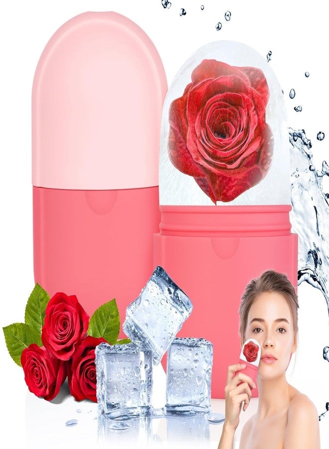 CALIST بكرة الثلج من كاليست، بكرة ثلج للوجه، تدليك ثلجي للعينين، كمادات ثلج للعناية بالبشرة، تصغير المسام، مضاد للتجاعيد، يقلل التورم، يحسن مرونة الجلد، لون أخضر - Image 4