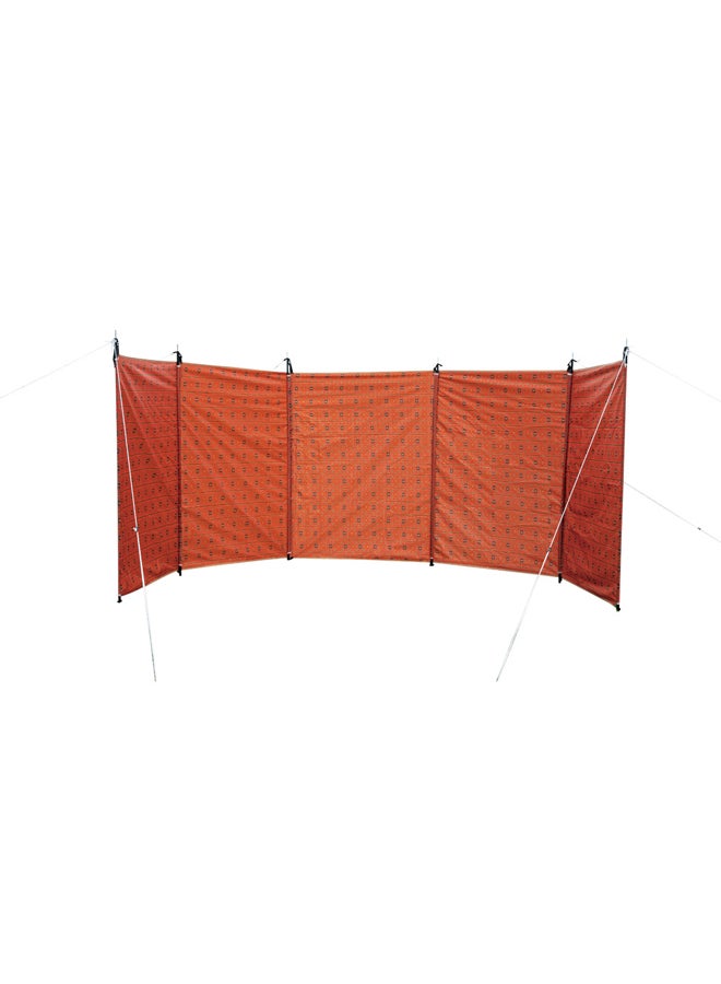 AL SANIDI Outdoor windbreak for trips, Red, Size L560*W160 Cm  - Image 1