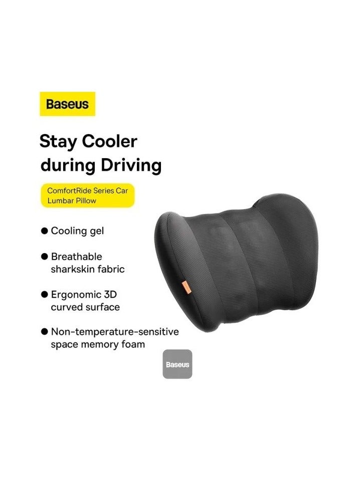 Baseus Comfortride series car Headrest Pillow from baseus Black - Image 3