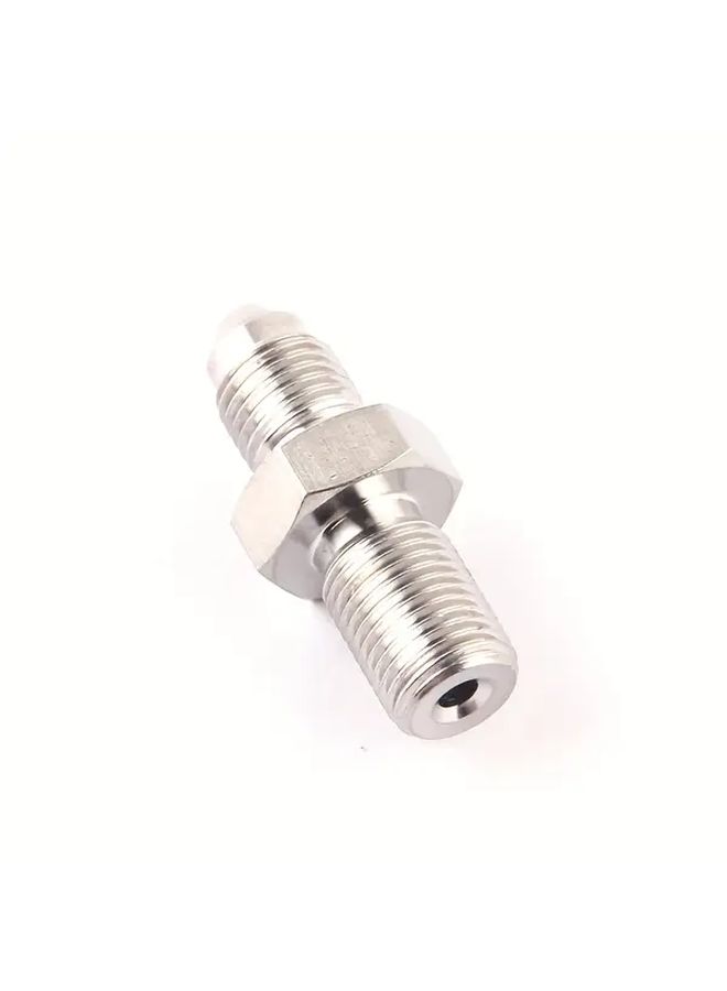 Stainless Steel Banjo Fittings AN3 to M10x1 Male PTFE Hose Connectors for Motorcycle Hydraulic Systems - Image 4