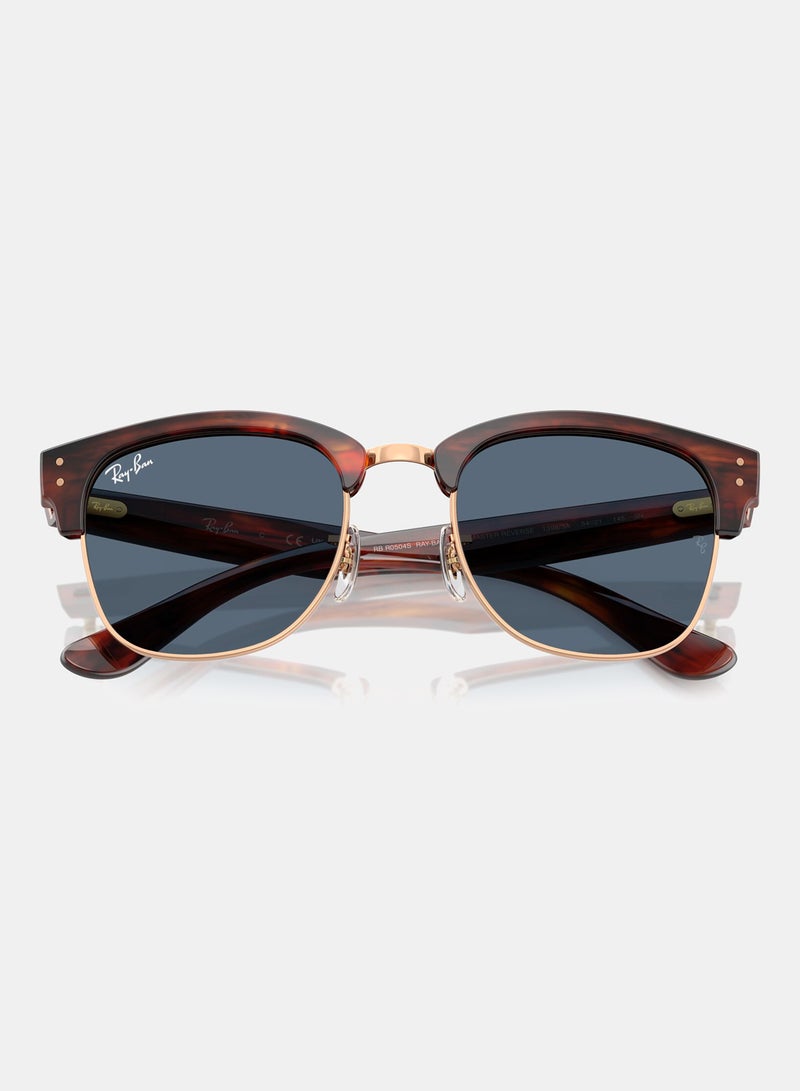 راي بان Men Semi-Rimless Square Sunglasses 0RBR0504S - Image 5