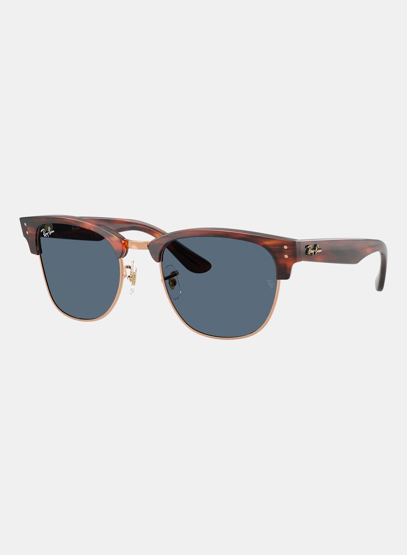 راي بان Men Semi-Rimless Square Sunglasses 0RBR0504S - Image 2