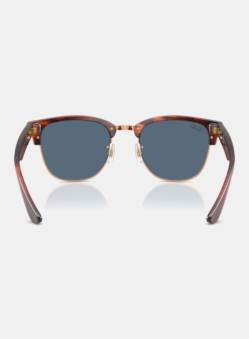 راي بان Men Semi-Rimless Square Sunglasses 0RBR0504S - Image 4