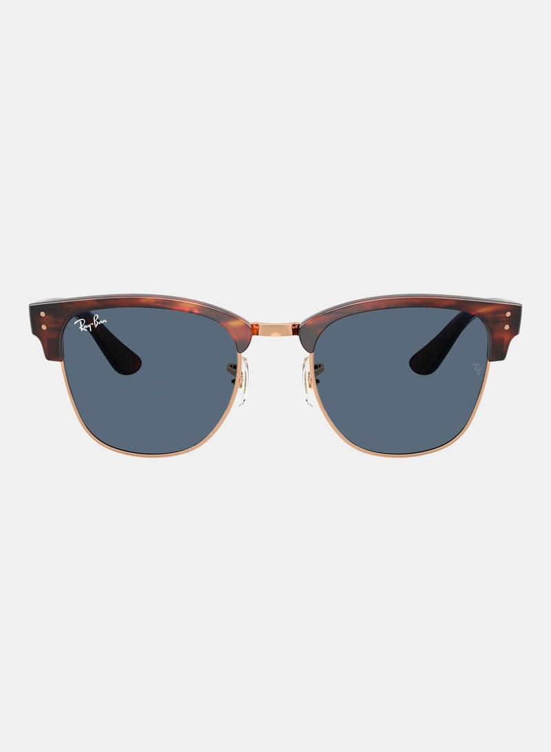 راي بان Men Semi-Rimless Square Sunglasses 0RBR0504S - Image 1