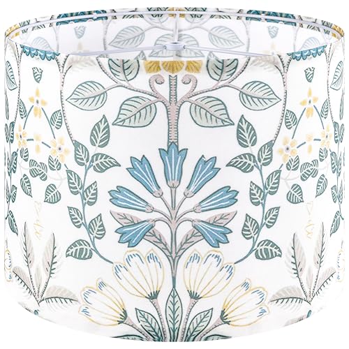 GO&SO GOSO Large Lamp Shades Drum Lampshades 16 Top X 16 Bottom X 10 HighFloor Lamp Shade Replacement Floral Large Lamp Shades for Table Lamps Modern LampshadesAssembly Required - Image 1