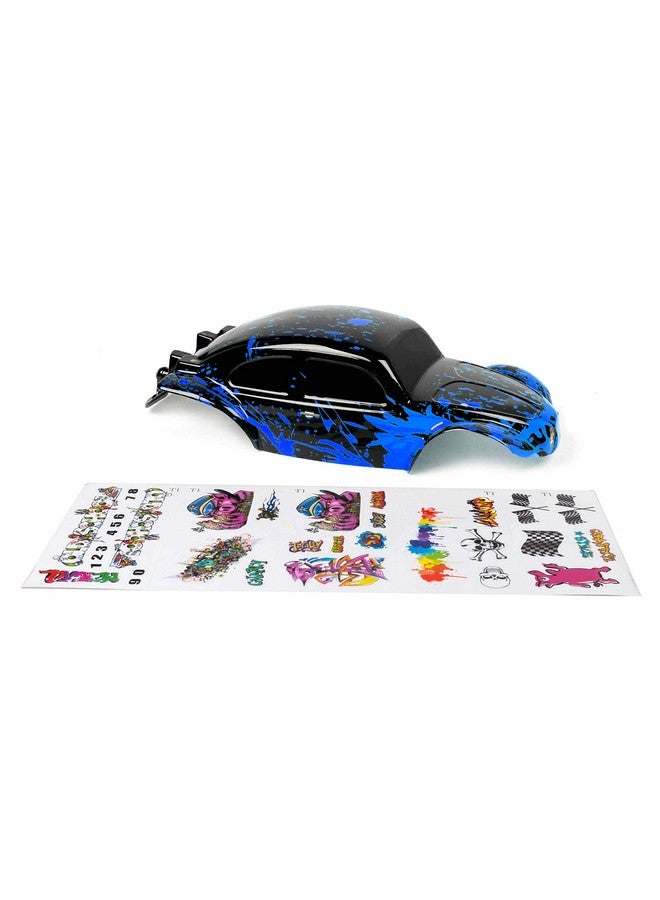 SummitLink طلاء جسم مخصص أزرق موحل فوق الأسود متوافق مع سيارة أو شاحنة 1/10 سلاش 4X4 Vxl 2Wd سلاير Rc (الشاحنة غير مشمولة) Ssb Bb 01 - Image 3