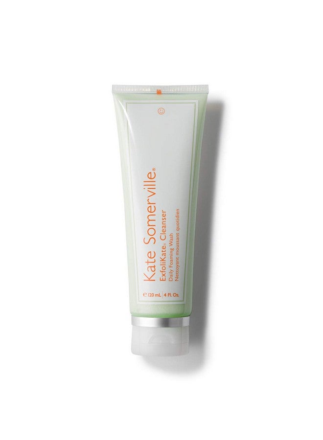 Kate Somerville ExfoliKate Cleanser - Daily Exfoliating Foaming Face Wash - Clinically Formulated Glycolic Acid and Lactic Acid Gentle Facial Scrub, 4 Fl Oz - Image 1