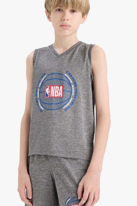 Grey Boy Boy NBA Licensed Tank Top Casual