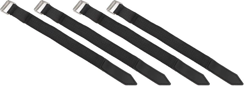 Shovel Holder Straps, 4PCS Heavy Duty Tool Fixing Retaining Straps with Metal Buckles for Roof Rack, Trucks, Trailers, Motorcycles, ATVs, UTVs (4pcs) - Image 2