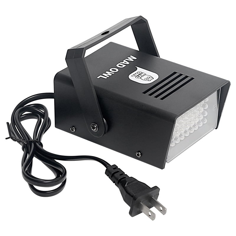 MADOWL 32 Led Strobes Lights Strobe Light for Halloween Mini Strobe Light Halloween Strobe Lights for Room Strobe Party Light Flashing Lights for Party - Image 3
