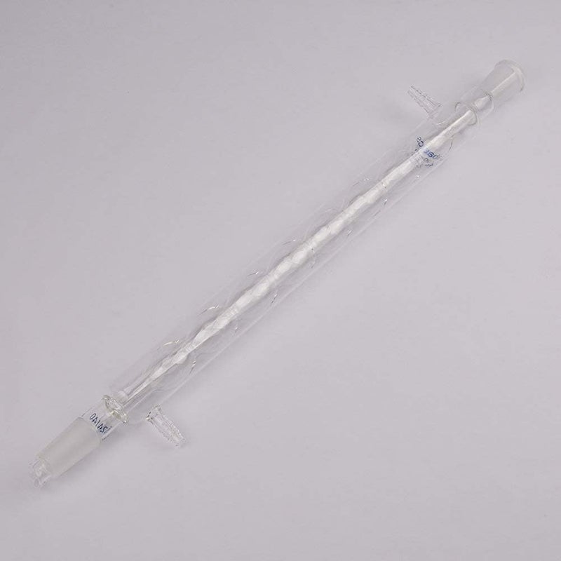 Labasics Borosilicate Glass Allihn Condenser with 24/40 Joint 400mm Jacket Length Lab Glass Condenser - Image 5