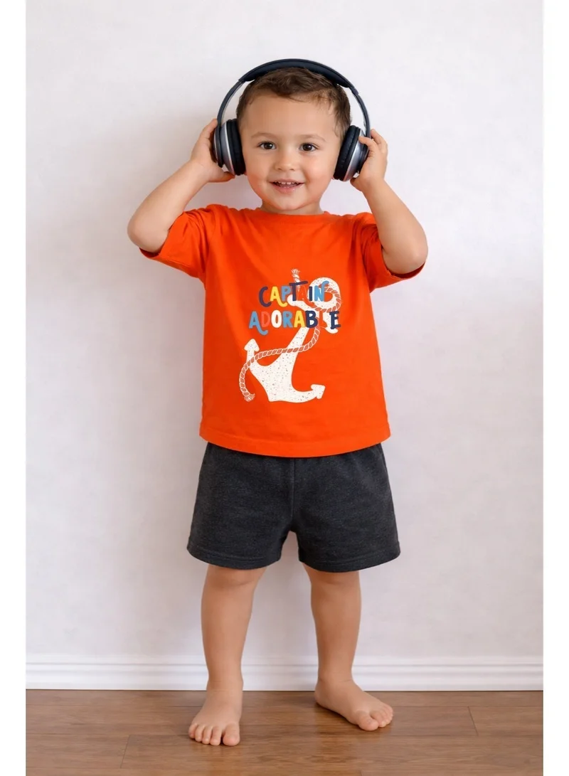 LUAY 100% Organic Cotton Based Baby Boy & Girls Clothing Set Short Sleeve Kids Clothes Boys & Girls Toddler Short Set