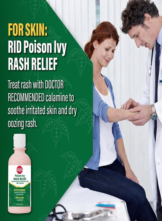 RID Poison Ivy Complete Care for Skin & Clothes – All-in-One Treatment for Poison Ivy, Oak & Sumac with Skin Rescue Cleansing Scrub, Calamine Rash Relief & Laundry AID - Image 5