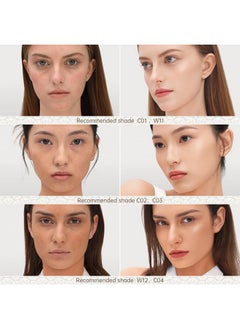 CATKIN CATKIN Panda Land Full Coverage Cushion Fondation, Breathable Hydrating Nourishing Poreless Face Makeup Save for Sensitive Skin,Sheer Finish (C01 Fair)  - Image 3