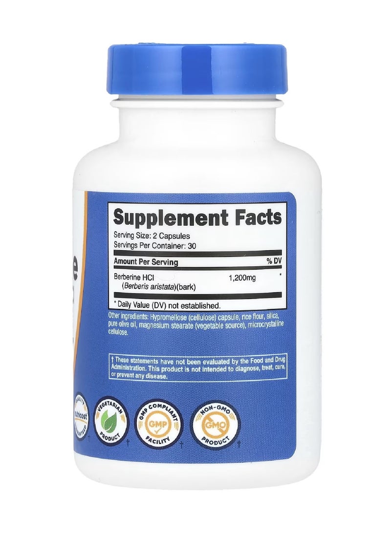 Nutricost Berberine 1200 Mg 60 Capsules - Image 2