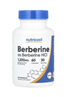 Nutricost Berberine 1200 Mg 60 Capsules  - Image 1