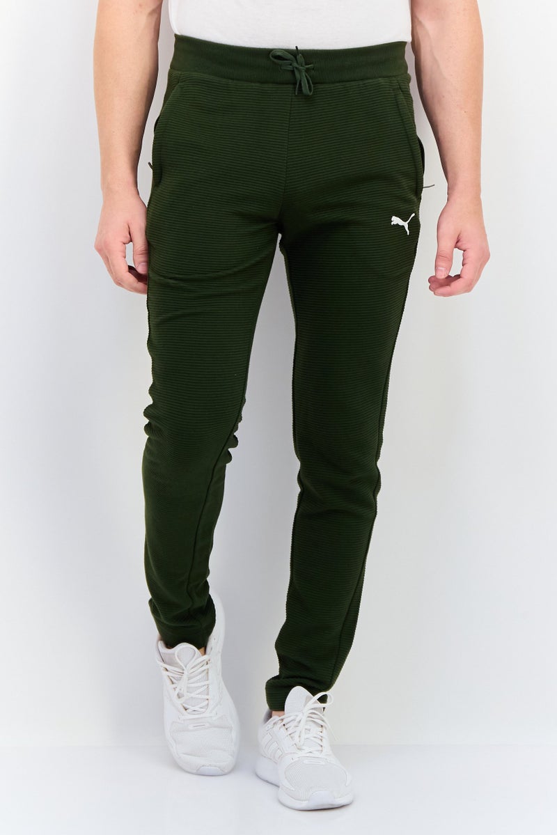 PUMA Men Sportswear Fit Outdoor Sweatpants, Olive - Image 1