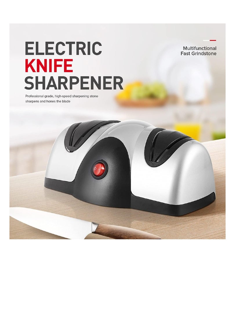 BAIG Electric Knife Sharpener Automatic Knife Grinder Household Cordless Electric Fast Sharpener Kitchen Tools - Image 3