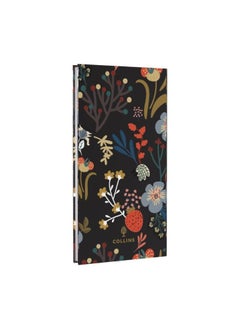 Collins Collins Enchanted 2025 Planner - Pocket Week To View Diary - Black - (ENSP3.99-25) - Hardback Pocket Weekly Diary with Floral Design  - Image 3