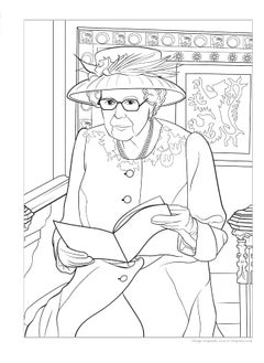 Queen Elizabeth II Royal Coloring Book: Captivating Facts about the Queen's Life and Legacy  - Image 4