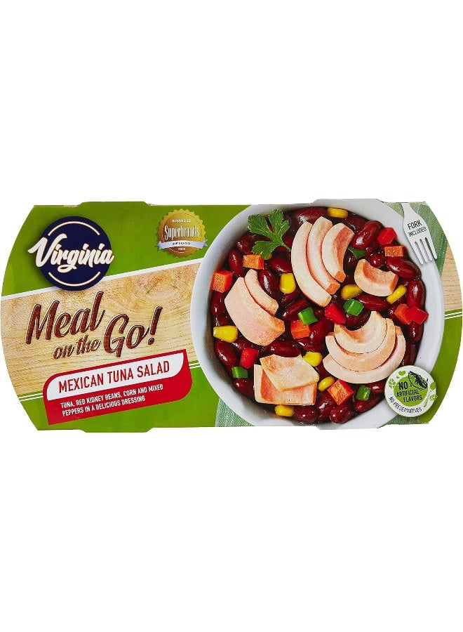 Virginia Easy Peel Tuna Mexican Salad 160 g, 2 Packs - Image 1