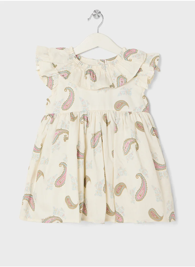 Ripples Girls Dress With Headband