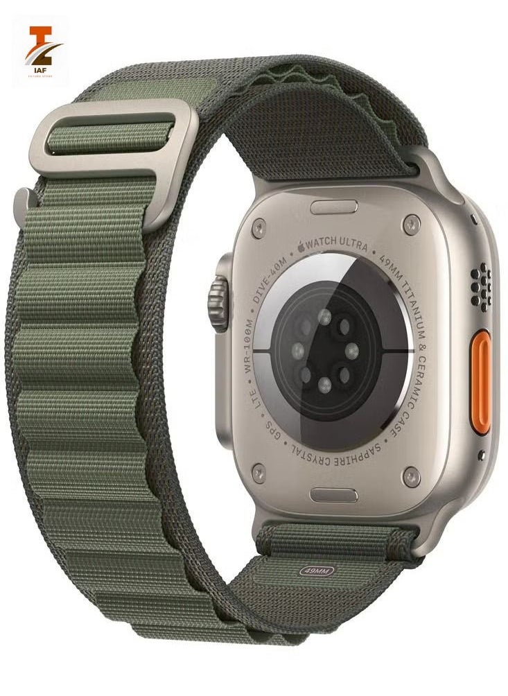 IAF - Alpine Loop Sport Nylon Watch Band Strap for Apple Watch Ultra 49mm/45mm/44mm/42mm Alpine Loop - Image 1