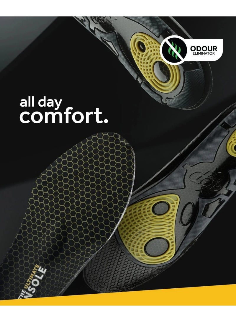 Crep Protect Gel Insoles (UK 9.5 – 10.5) – Ultimate Comfort Shock Absorbing Sneaker Insoles - Image 5