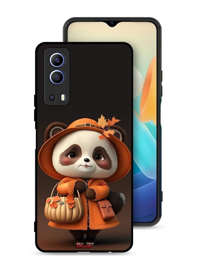 Tolwak Vivo iQOO Z3 5G Protective Case Cover Cute Panda Lady Style - Image 1