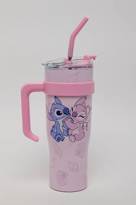 R&B Stitch and Angel Print Tumbler
