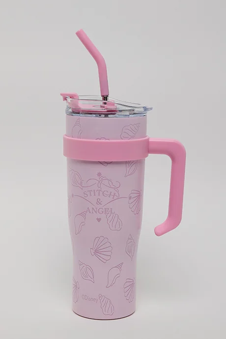 R&B Stitch and Angel Print Tumbler