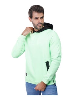 Coup Regular Fit Printed SweatShirt For Men Color Green