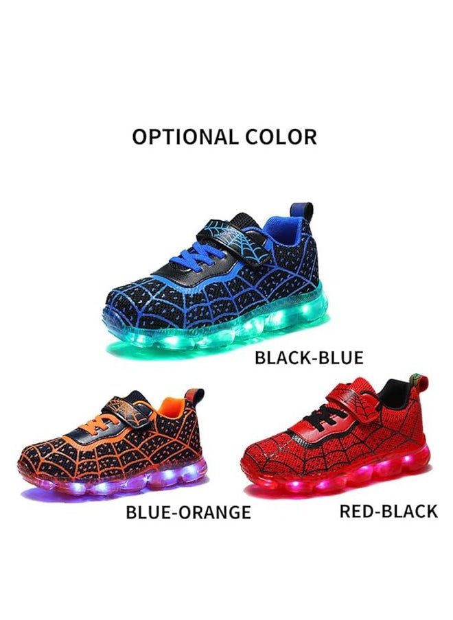 Al Aoyama - Al Aoyama Kids LED Light Up Shoes, Fashion LED Sneakers USB Rechargeable Glowing Luminous Shoes for Boys Girls Toddler Child - Image 1