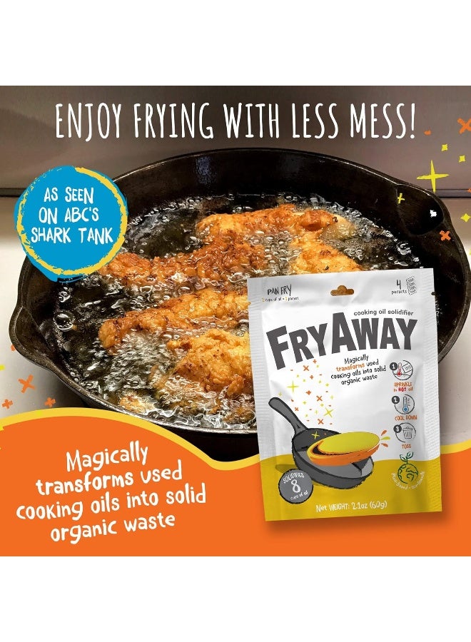 FryAway Pan Fry Waste Cooking Oil Solidifier Powder - Image 2