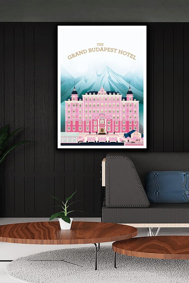 Ukeclvd The Grand Budapest Hotel Movie Poster Family Decorative Painting Wall Art Canvas Posters Gifts 12x18 inch No Frame - Image 2
