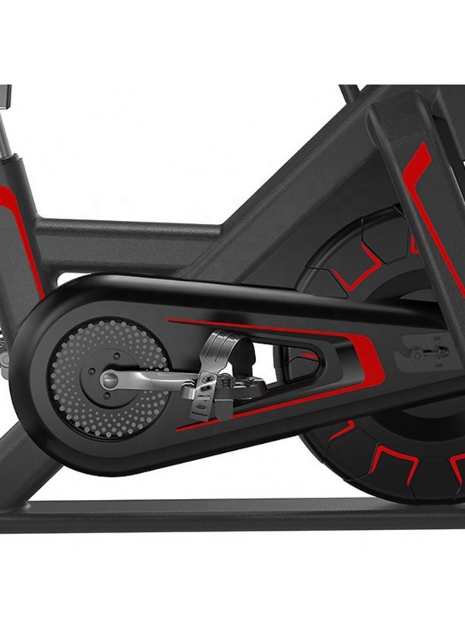Exercise Bikes, Indoor Stationary Bikes, 330lbs Weight Capacity, Magnetic Resistance Spinning Cycle Bike for Home, LCD Monitor, Comfortable Seat Cushion for Cardio Fitness Bicycle Training - Image 2