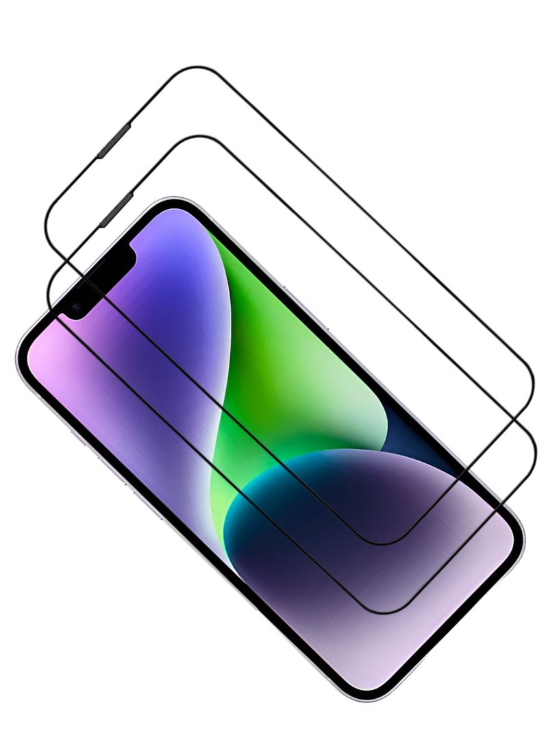 أكاليكس قطعتين، واقي شاشة عالي الجودة لهاتف آيفون 14 بلس - Image 1