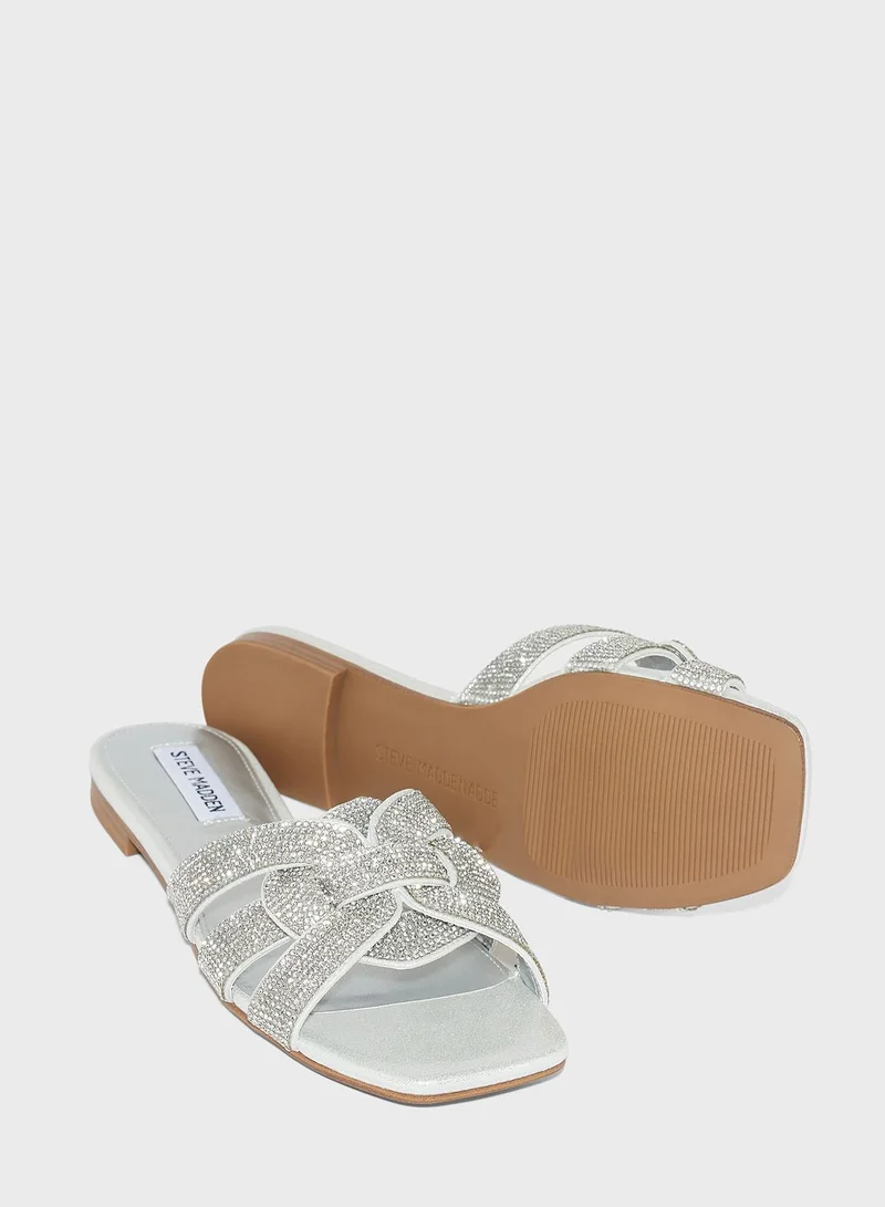 STEVE MADDEN Multi Strap Flat Sandals
